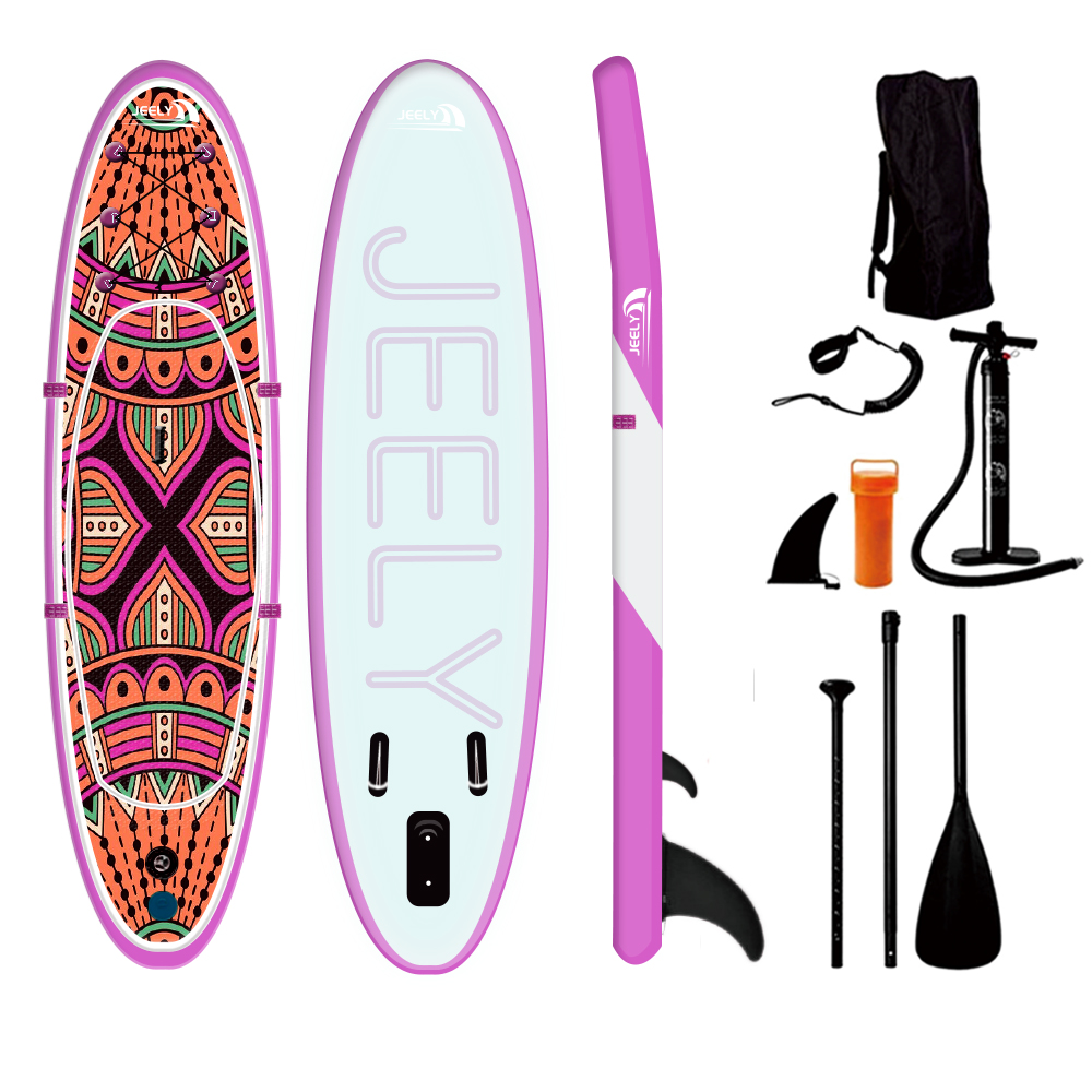 Jeely Hot Sales Estilo colorido Sup Board Stand Up Paddle Board