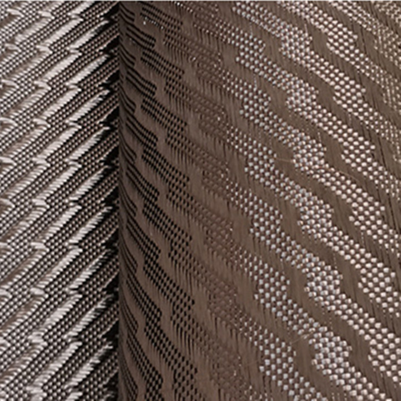 Tejido jacquard de fibra de carbono Tejido de fibra de carbono con patrón de relámpagos