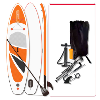 Tabla de SUP de Color naranja de 320CM, bomba inflable, tabla de paddle, mochila, tabla de paddle inflable